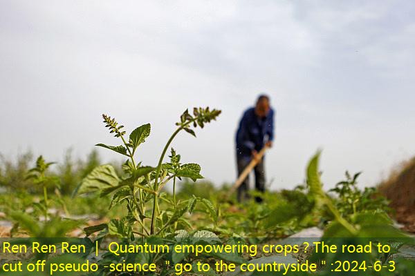 Ren Ren Ren ｜ Quantum empowering crops？The road to cut off pseudo -science ＂go to the countryside＂